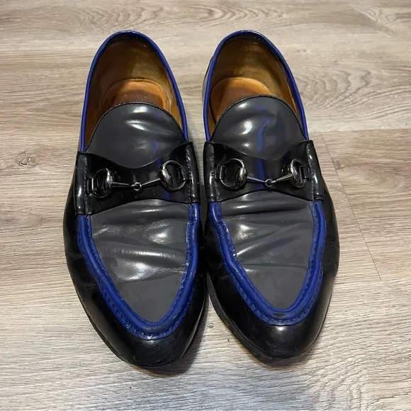 GUCCI Wimbledon Horsebit Loafers 10