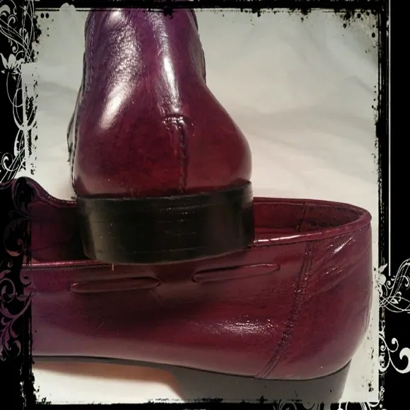 Handcrafted Italian Snakeskin Loafers Mens 10N
