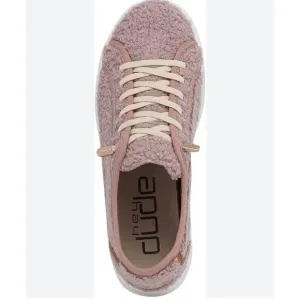 Hey Dude Karina Sherpa Slip On Fashion Sneakers Women’s Size 5 Brand New