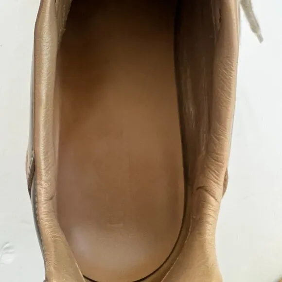 Hogan gold leather fashion sneakers size 40