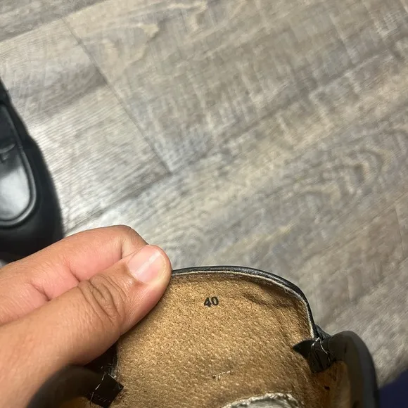 House of hounds Black Leather Loafers
