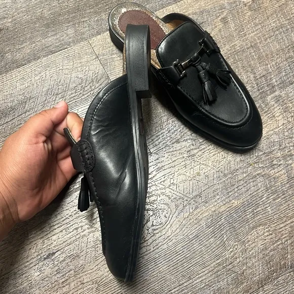 House of hounds Black Leather Loafers