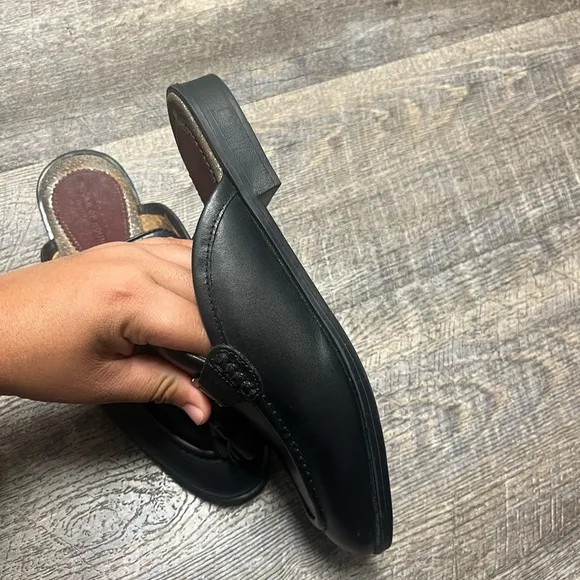 House of hounds Black Leather Loafers