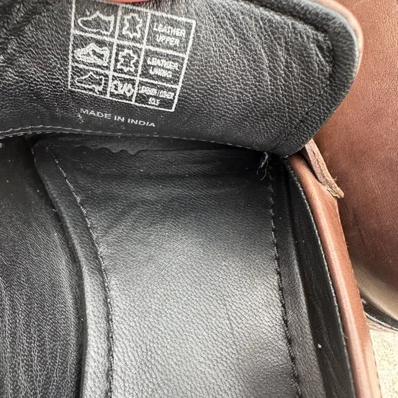 HUGO BOSS Men's Brown Leather Loafers