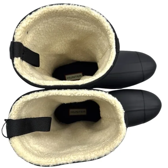 Hunter Refined Stitch Fleece Lined Boots Size 8