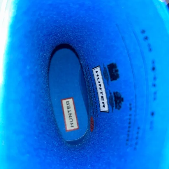 Hunter Sparkling Kids Blue Boots
