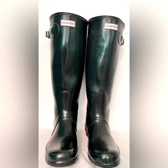 Hunter Wellington Boots Women Size 7 US