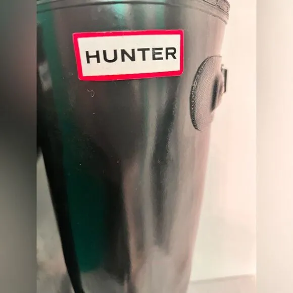 Hunter Wellington Boots Women Size 7 US