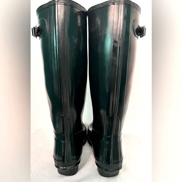 Hunter Wellington Boots Women Size 7 US