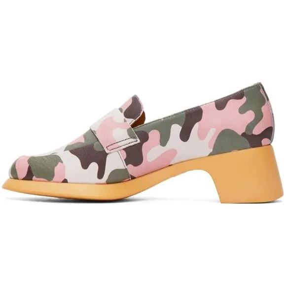 I'm Sorry by Petra Collins Camper Edition Camo Loafer 40 US 10 Womens Pink