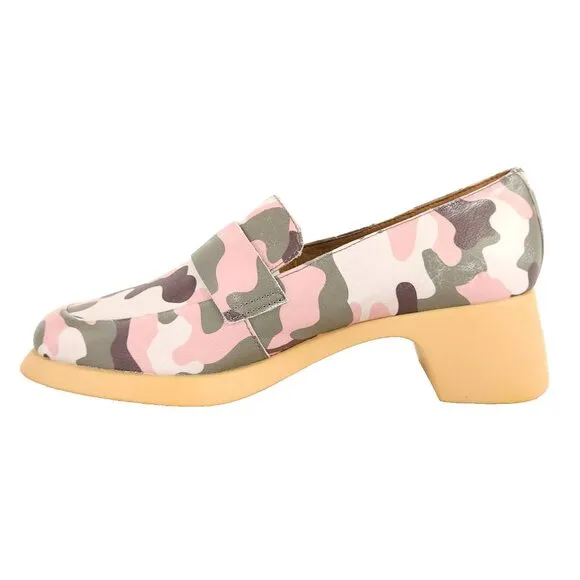 I'm Sorry by Petra Collins Camper Edition Camo Loafer 40 US 10 Womens Pink