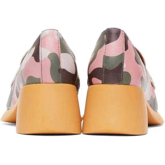 I'm Sorry by Petra Collins Camper Edition Camo Loafer 40 US 10 Womens Pink