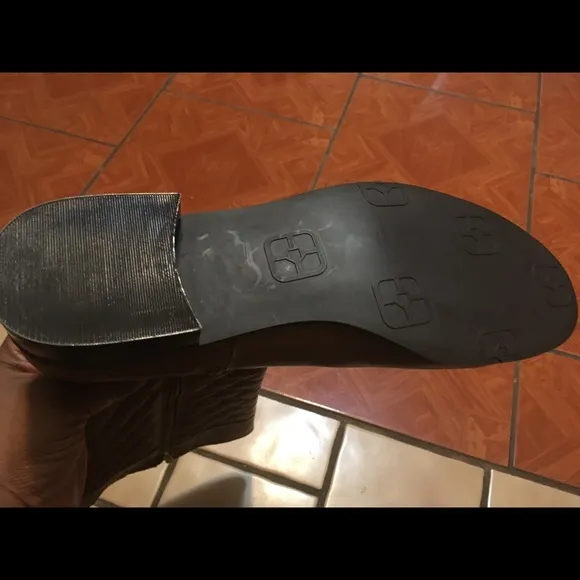 IMAN Genuine Leather(NEW) Quilted boots