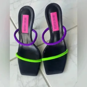 IreneIsGood Multi Color Heels| 6.5/37| NWOT