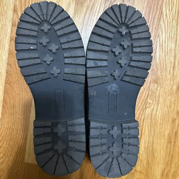 Italian Leather Lug Sole Loafer