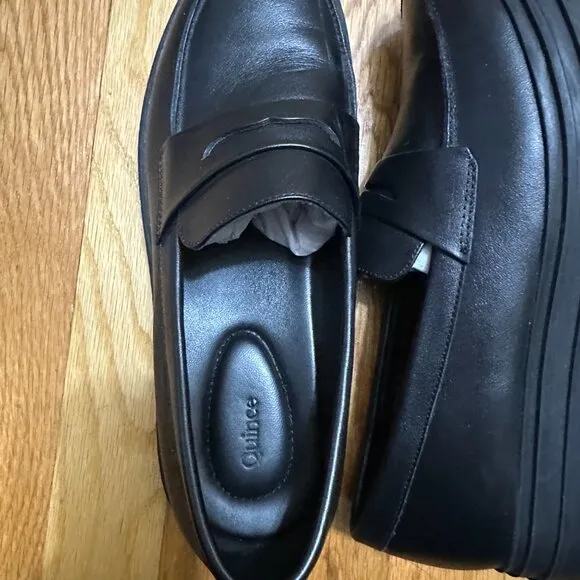 Italian Leather Lug Sole Loafer