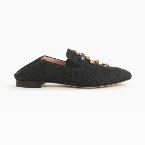 J. Crew Convertible Jeweled Loafer size 9