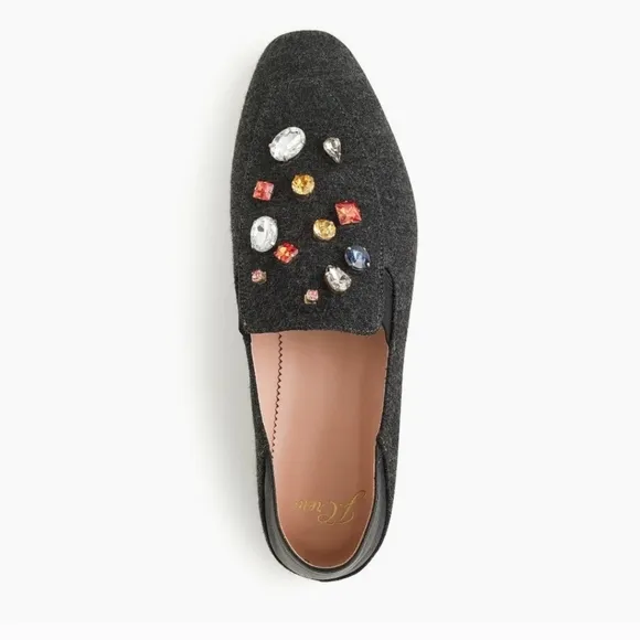 J. Crew Convertible Jeweled Loafer size 9
