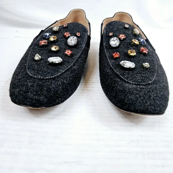 J. Crew Convertible Jeweled Loafer size 9