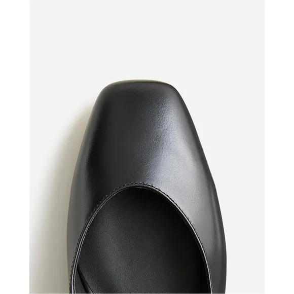 J. Crew Leather Ankle Strap Flats NWOT