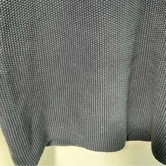 Jackson Rowe Navy Blue Knit Turtleneck Sweater Dress Size S