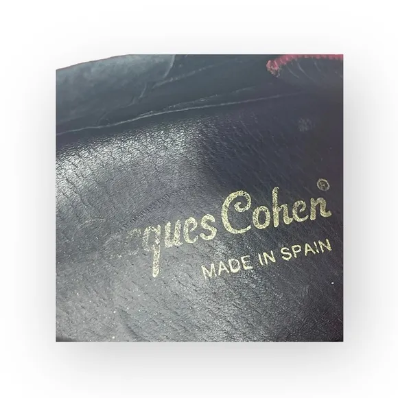 Jacques Cohen 𖦹 Hipster Chic Quilted Leather Sneakers 𖦹 Fire Engine Red 𖦹 8M