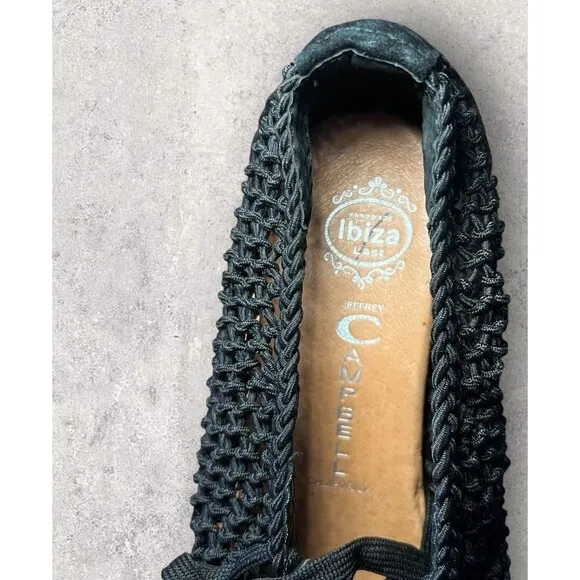 Jeffrey Campbell California Handmade Flax Fishnet Sneakers Women’s Size 9.5 NEW
