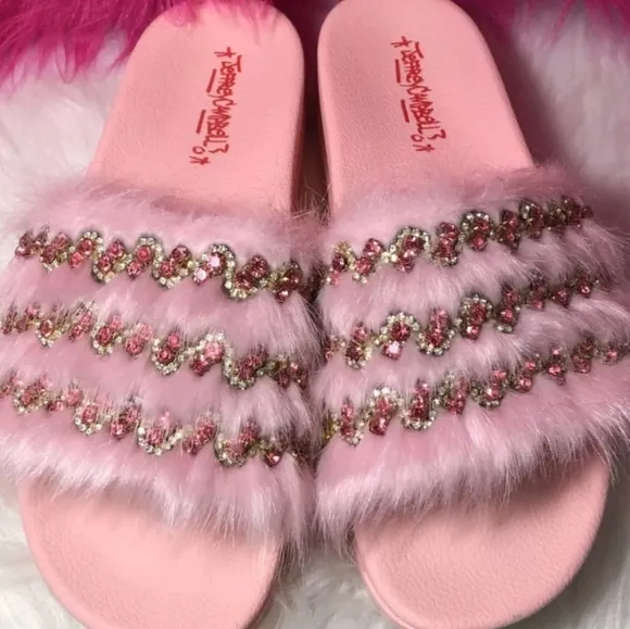 JEFFREY CAMPBELL EDIE SLIDE SANDAL