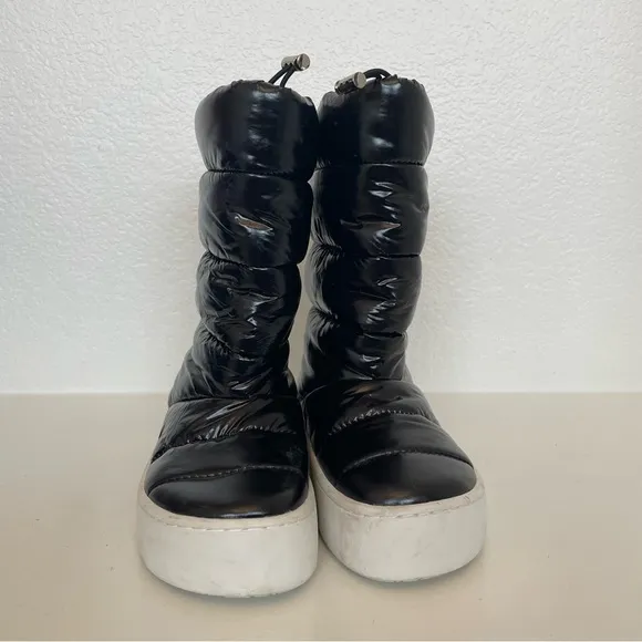 Jeffrey Campbell Snowed Quilted Platform Boots