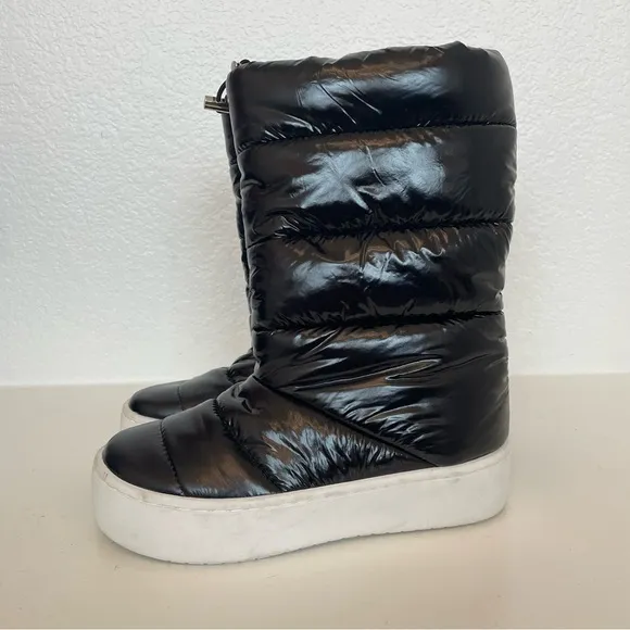 Jeffrey Campbell Snowed Quilted Platform Boots