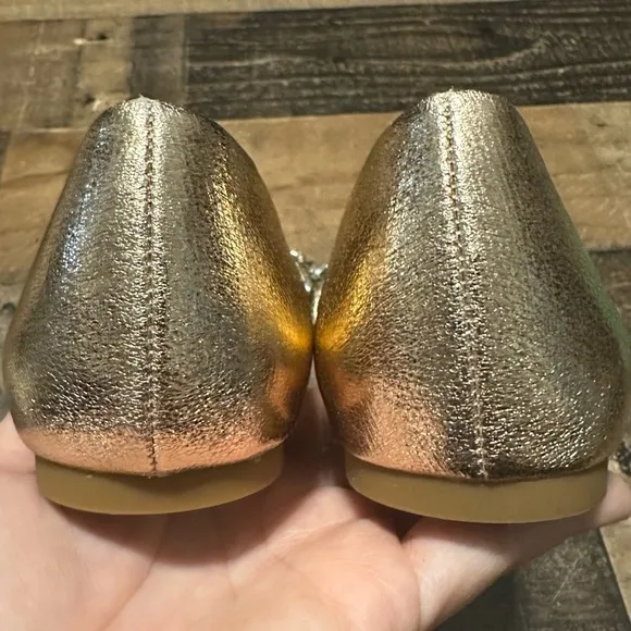 Jewel Badgley Mischka Dylan Embellished Ballet Flats