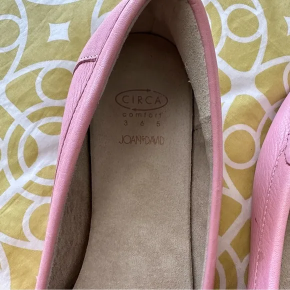 Joan and David, Circa 365 Comfort, Pink Leather Penny Loafer size 8, Jace