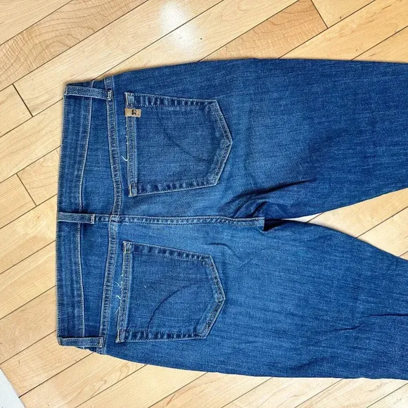 JOE'S JEANS Mabel Skinny Crop Fun &amp; Flirty Jeans w/ Fringe Hem - size 28