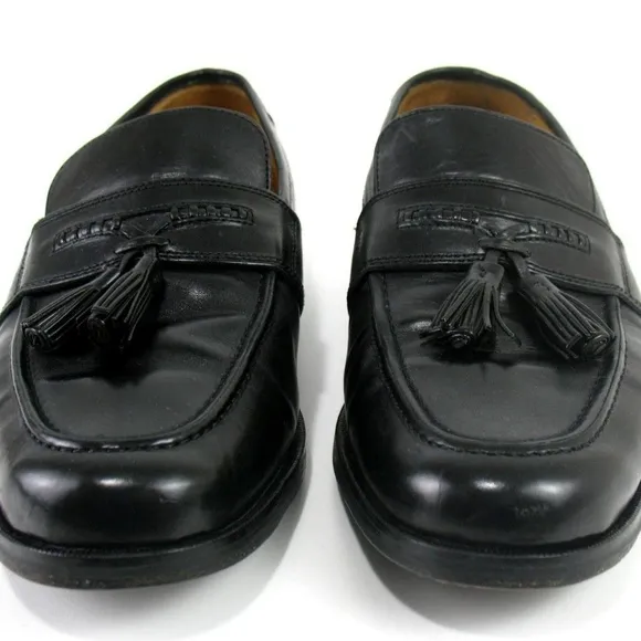 Johnston &amp; Murphy Leather Tassel Loafers Sz 9M