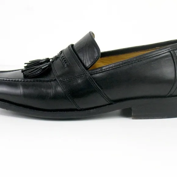 Johnston &amp; Murphy Leather Tassel Loafers Sz 9M