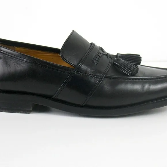 Johnston &amp; Murphy Leather Tassel Loafers Sz 9M