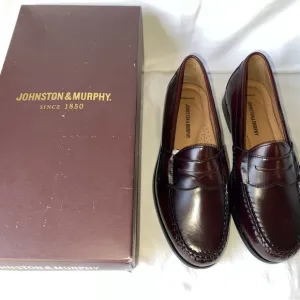 Johnston &amp; Murphy Men's Burgundy Loafers