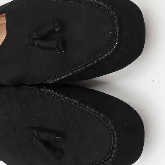 Journee Collection Meredith Slip-On‎ Square Toe Loafers Black 7.5M