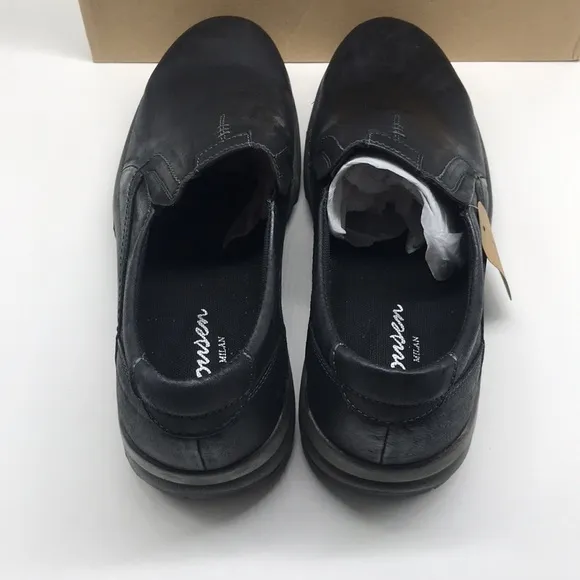 Jousen Milan Loafer Mens  Black Slip On  Size 10