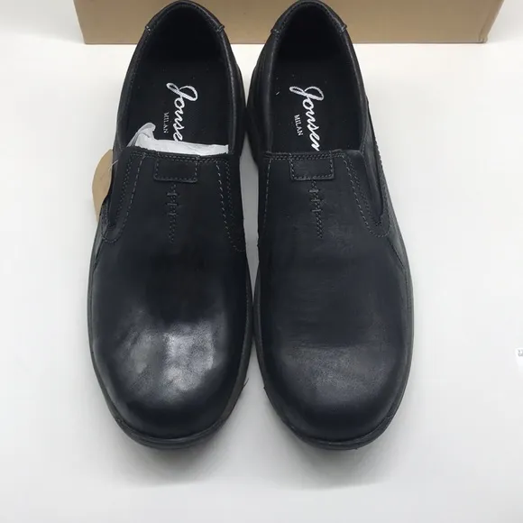 Jousen Milan Loafer Mens  Black Slip On  Size 10