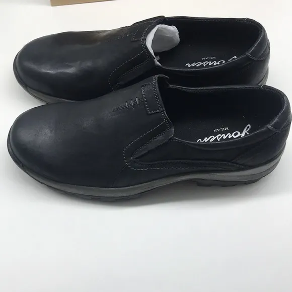 Jousen Milan Loafer Mens  Black Slip On  Size 10