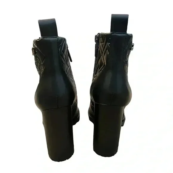 Karl Lagerfeld Petria Logo Quilted Boots