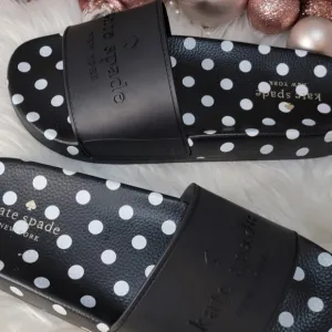 Kate Spade POLKA DOT Women's Slides NEW