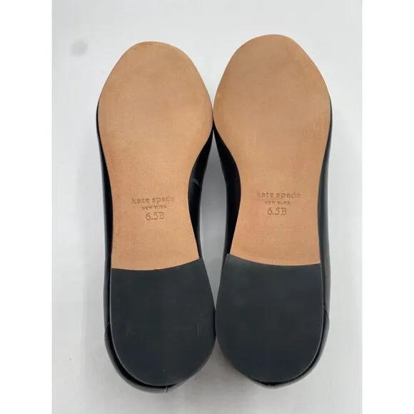 Kate Spade Women's Black New York Women's Leighton Slip-on Loafer Flats NWB