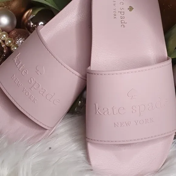 Kate Spade Women's Slides Dusty ROSE Size8 New