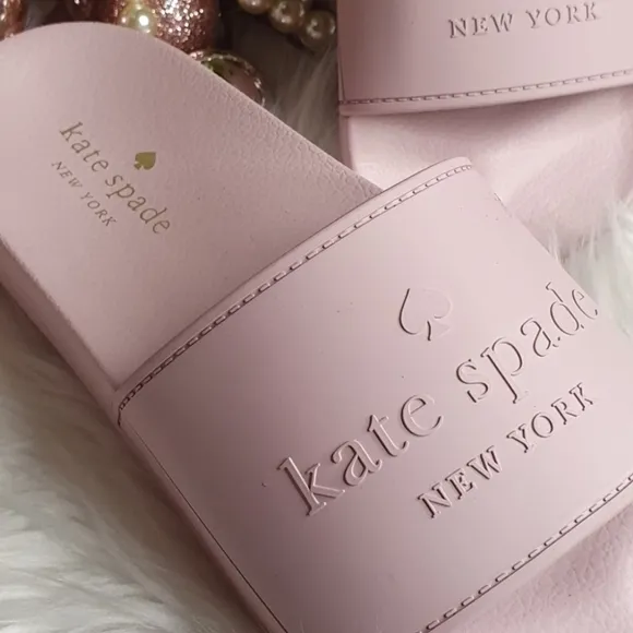 Kate Spade Women's Slides Dusty ROSE Size8 New