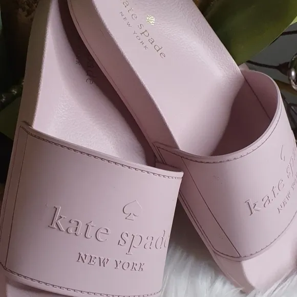 Kate Spade Women's Slides Dusty ROSE Size8 New