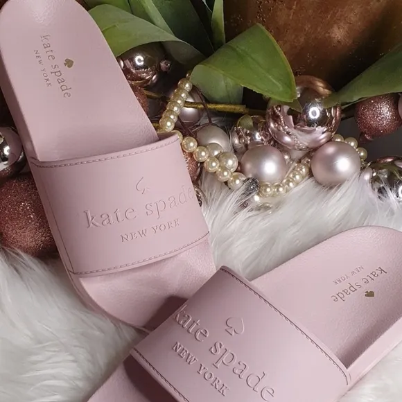 Kate Spade Women's Slides Dusty ROSE Size8 New