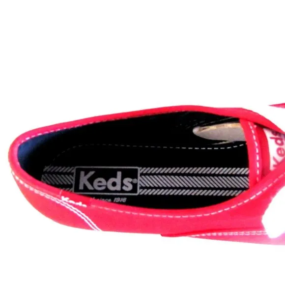 Keds Pointer Red Pointy Toe Sneakers Women's Sneaker Designer 8.1/2 Med