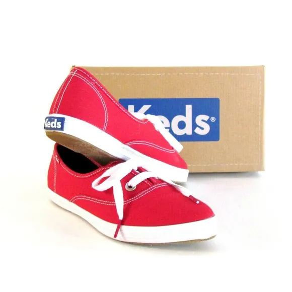 Keds Pointer Red Pointy Toe Sneakers Women's Sneaker Designer 8.1/2 Med